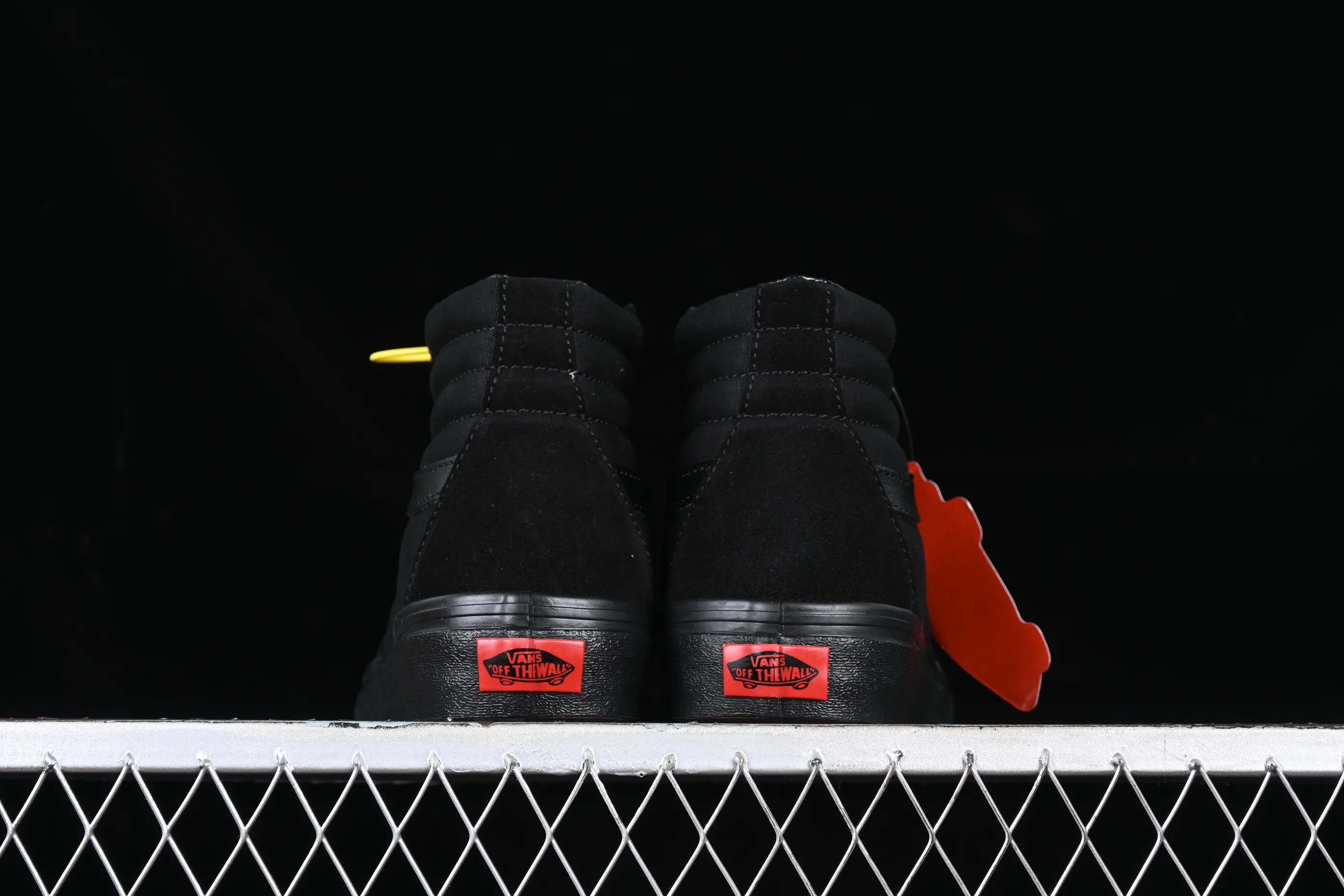 All categories Vans Vans series Vans Hi Vans high-top Vans Sk8-Hi Vans official Black Warrior high-top classic pure black casual canvas shoes VN000D5IBKA